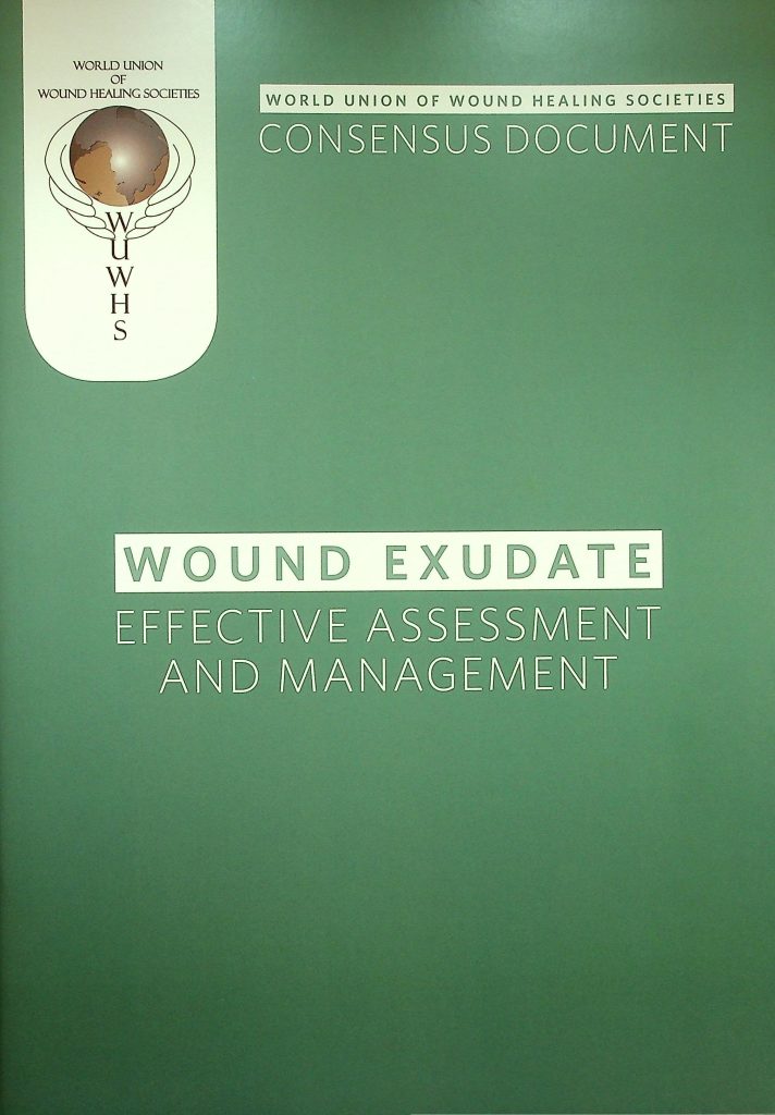 Book "Wound Exudate Effective Assessment and Management" by World Union of Wound Healing Societies.