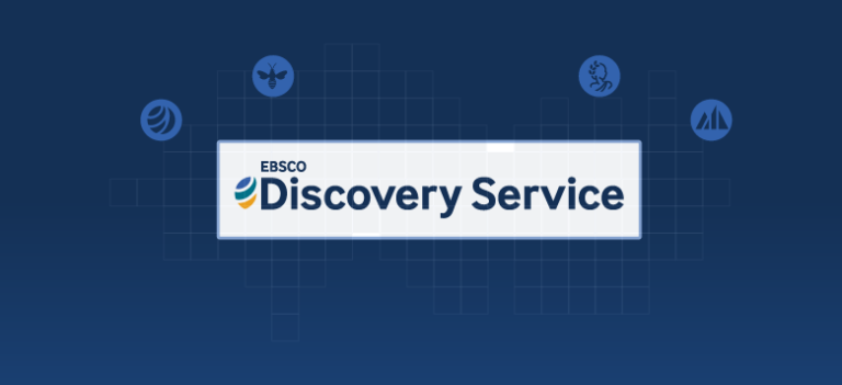 EBSCO Discovery Service logo / Лого на EBSCO услуга за откриване на съдържание
